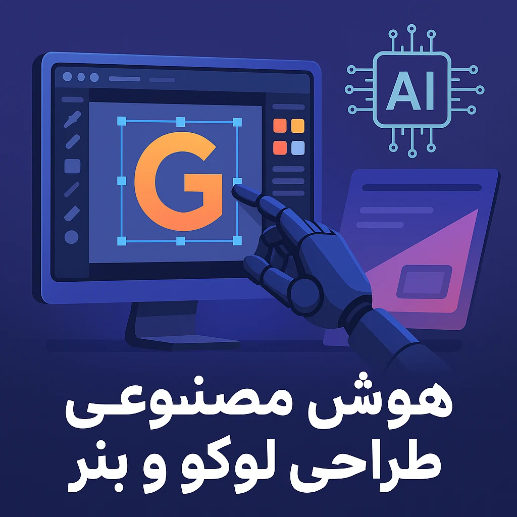 هوش مصنوعی طراحی لوگو و بنر